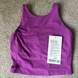 Lululemon Align High Neck Tank Vivid Plum Size 2